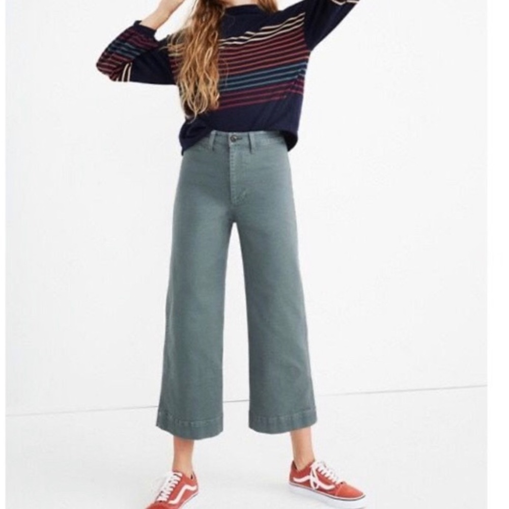 Madewell Emmett Wide Leg Crop